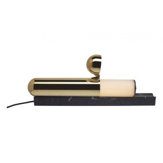 Marble and Brass Table Lamp - ISP