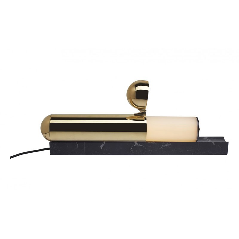 Marble and Brass Table Lamp - ISP | DCW Éditions