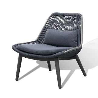 Garden Lounge Set with Aluminium Coffee Table - Como