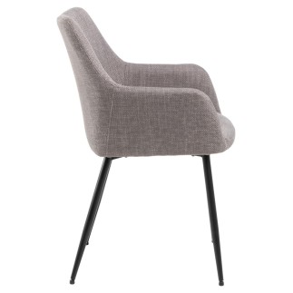 Upholstered Armchair for Dining Room - Lizzy | Isarreda
