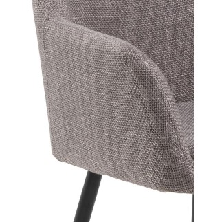 Poltroncina Rivestita per Sala da Pranzo - Lizzy | Isarreda