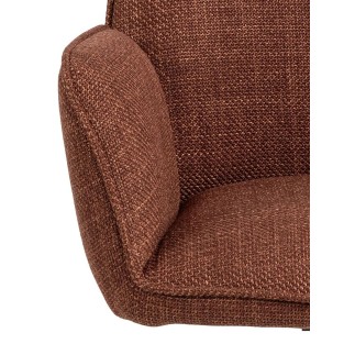 Upholstered Chair with 4-Spoke Base - Glenda | Isarreda