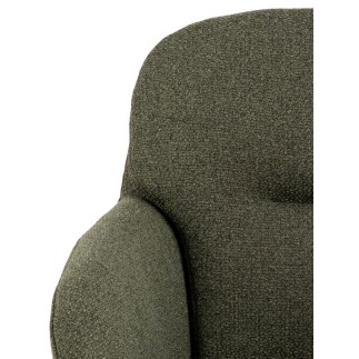 Chair with Armrests and Zip - Dora | Isarreda