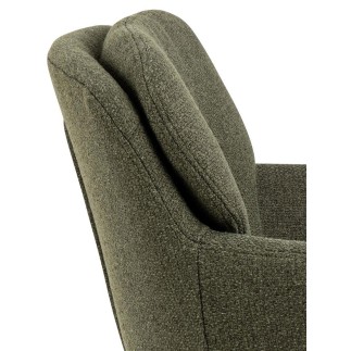 Chair with Armrests and Zip - Dora | Isarreda