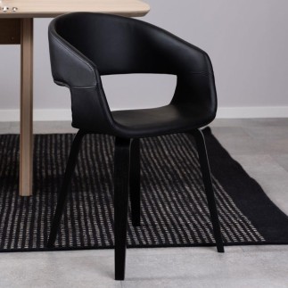 Dining Chair Upholstered in Eco-leather - Nova