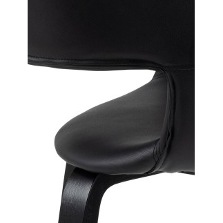 Dining Chair Upholstered in Eco-leather - Nova | Isarreda