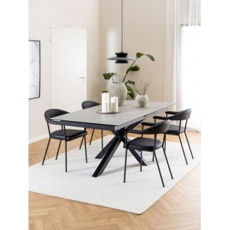 Eco-leather Dining Chair - Ava | Isarreda
