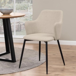 Fabric Armchair with Zip - Ilsa