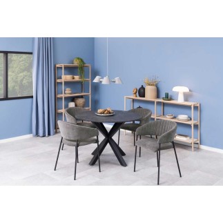 Upholstered Dining Armchair - Ann | Isarreda