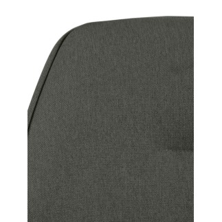 Upholstered Armchair with Trestle Legs - Aura | Isarreda