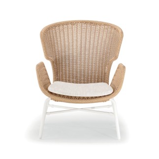 Poltrona Lounge in Corda Effetto Naturale - Ocean