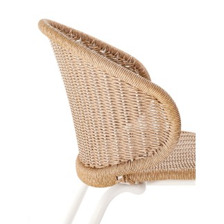 Poltrona Lounge in Corda Effetto Naturale - Ocean | Grattoni