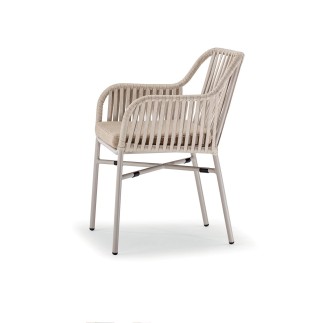 Poltroncina Outdoor con Gambe in Alluminio - Beverly