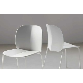 Metal and Recycled Plastic Chair - Mentha Go Green | Scab