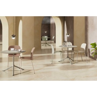 Sedia in Metallo Conforme ai CAM - Mentha Go Green