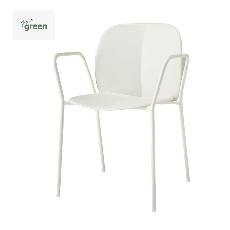 Outdoor Chair in Recycled Technopolymer - Mentha Go Green | Scab