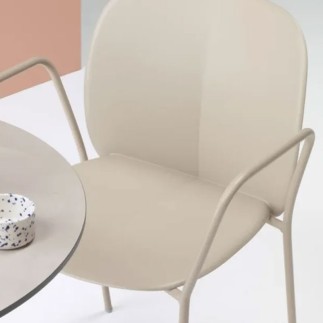 Outdoor Chair in Recycled Technopolymer - Mentha Go Green | Scab