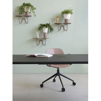 Eco-Sustainable Chair With or Without Armrests - Mentha Go Green | Scab