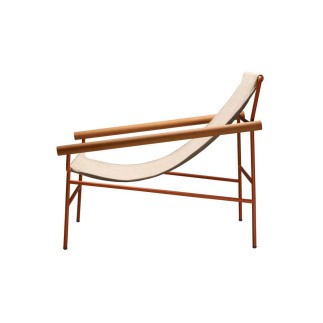 Scab Lounge Chair with Wooden Armrests - Dress Code Smart | Scab