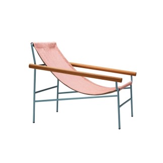 Scab Lounge Chair with Wooden Armrests - Dress Code Smart | Scab