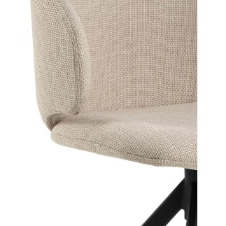Swivel Chair with Tripod Legs - Olivia | Isarreda