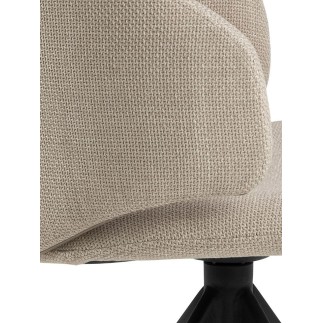 Swivel Chair with Tripod Legs - Olivia | Isarreda