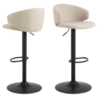 Swivel Fabric Stool - Olivia