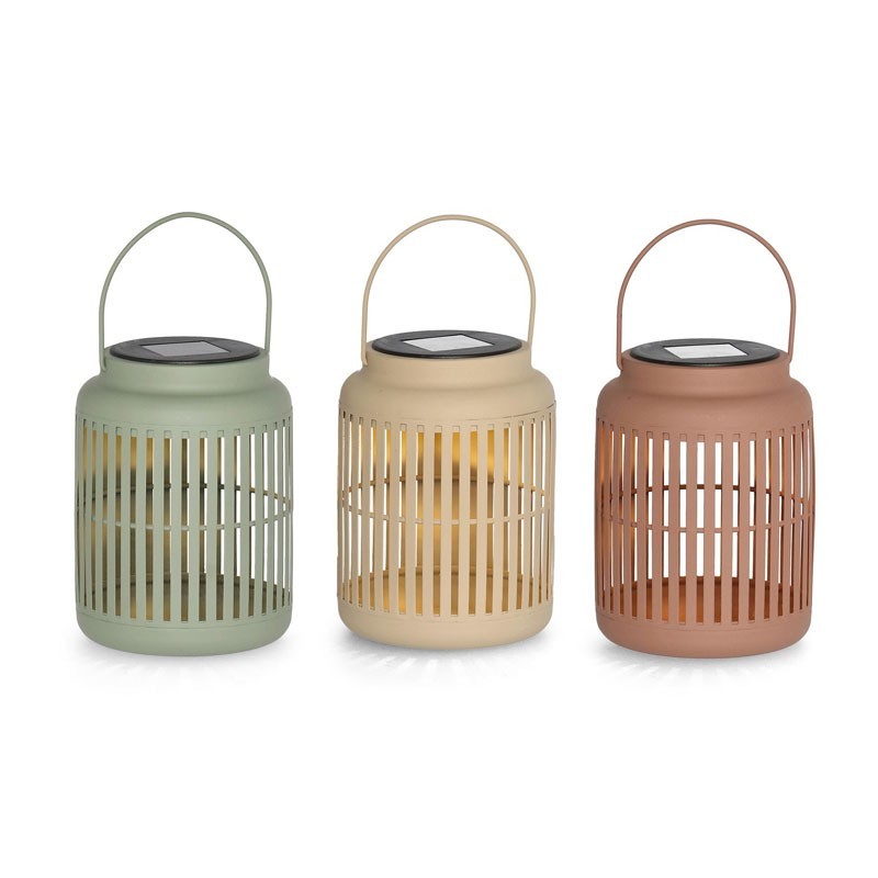 Set of 3 Bizzotto Colored Lantern - Estel | Bizzotto