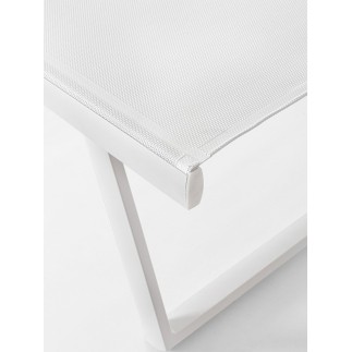 Textilene Sunbed with Wheels - Taylor | Bizzotto