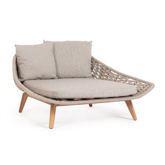 Daybed in Corda e Legno - Tamires | Bizzotto