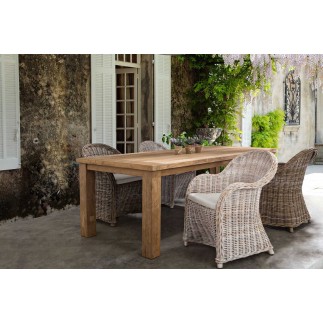 Outdoor Rattan Armchair - Martin