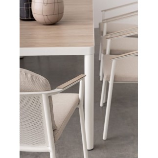 Outdoor Dining Table with 8 Chairs - Ulises | Bizzotto
