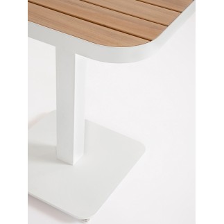 Outdoor Aluminium Table 75x75 cm - Belmar | Bizzotto
