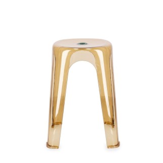 Stackable Transparent Plastic Stool - Sonny | Bizzotto