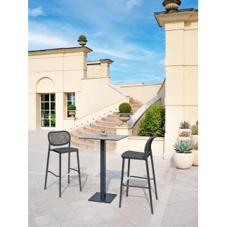 Stackable Stool with Footrest - Cloe