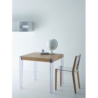 Square wooden table - Together | Gaber