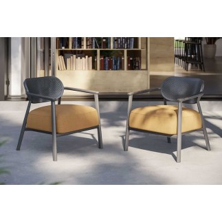 Outdoor Fabric Lounge Armchair - Nuta Lounge | Gaber
