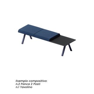 Modular Bench for Waiting Room - Panky | Gaber