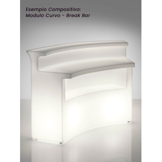 Bancone Bar Luminoso Componibile - Break