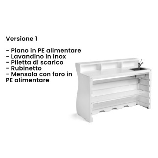 Bancone Bar Modulare - Bartolomeo Desk | Plust