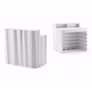 Designer Outdoor Bar Counter – Frozen Desk | Plust