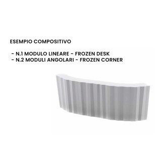 Designer Outdoor Bar Counter – Frozen Desk | Plust