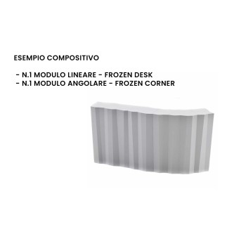 Designer Outdoor Bar Counter – Frozen Desk | Plust