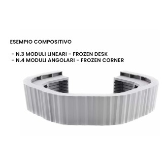 Bancone Bar da Esterno di Design - Frozen Desk | Plust