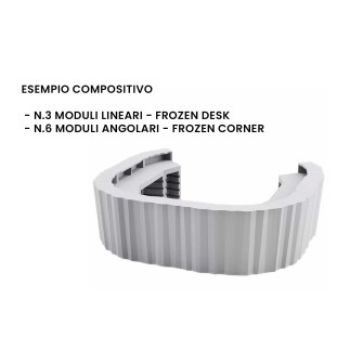Designer Outdoor Bar Counter – Frozen Desk | Plust
