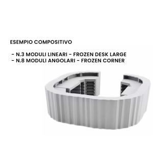 Designer Outdoor Bar Counter – Frozen Desk | Plust