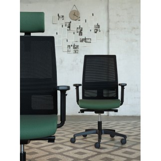 Office Chair with Headrest – Omnia 01/PT