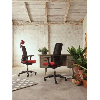 Office Chair with Headrest – Omnia 01/PT | Nahu