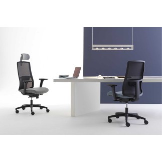 Sedia da Ufficio di Design - Armonia 01/PT | Nahu