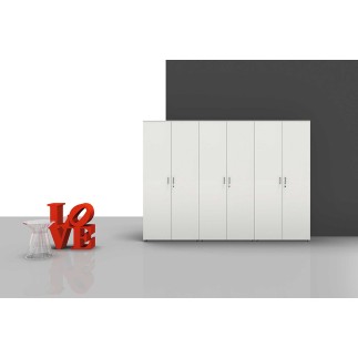 Office Storage Cabinet with Swing Doors – Galaxy